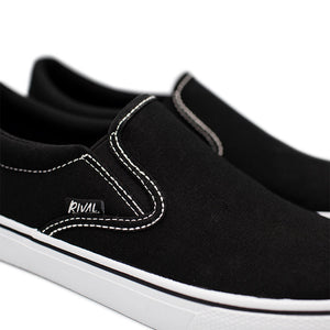 Women's Deuces Twin Gore Canvas Slip-On - Black / White