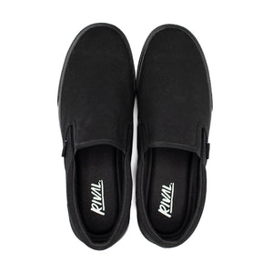 Men's Deuces Twin Gore Canvas Slip-On - Black / Black