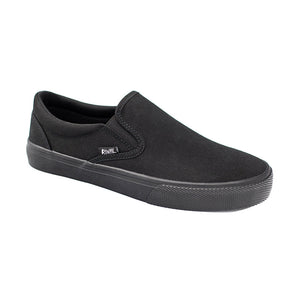 Open image in slideshow, Men&#39;s Deuces Twin Gore Canvas Slip-On - Black / Black
