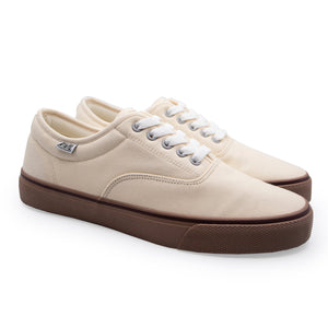 Open image in slideshow, Men&#39;s Trips Lace-Up Canvas - Sand/Gum
