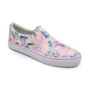 Open image in slideshow, Women&#39;s Deuces Twin Gore Canvas Slip-On - Tie Dye
