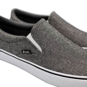 Men's Deuces Twin Gore Canvas Slip-On - Grey Chambray