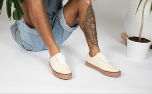 Men's Trips Lace-Up Canvas - Sand/Gum